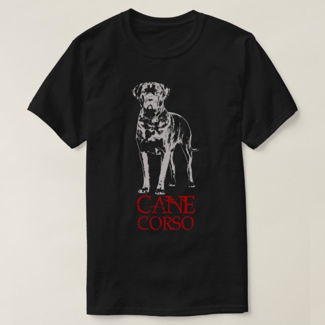 Camiseta Cane Corso Italiano Mastiff (1) (Diseño del anverso)