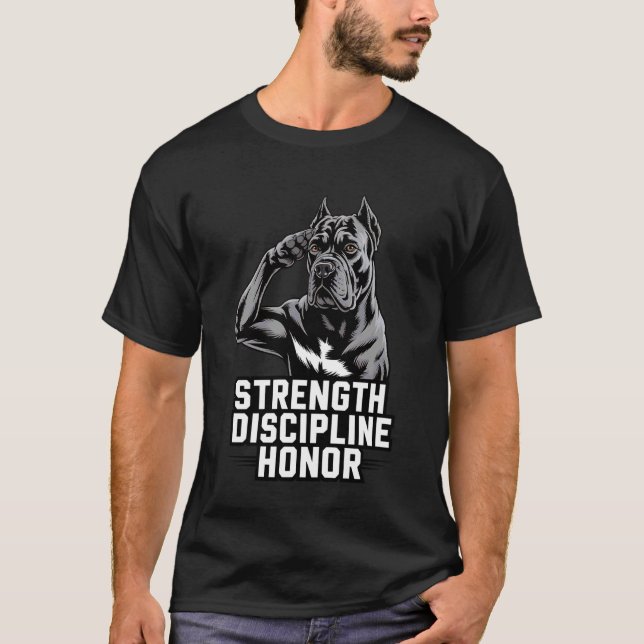 Camiseta Cane Corso Italiano Seguridad 1 (Anverso)