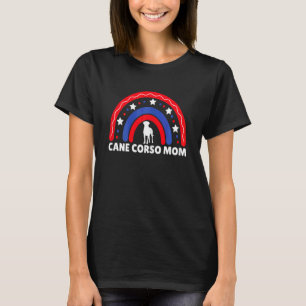 Camiseta Cane Corso Mamá Arcoiris Usa Caña Patriótica C