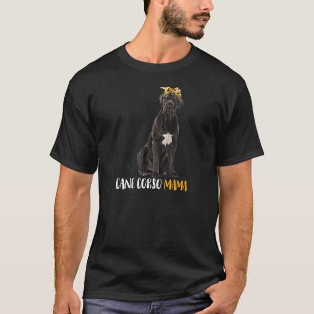 Camiseta Cane Corso Mama Doxie (Anverso)