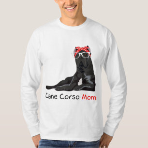 Camiseta Cane Corso Mom Bandana Mujeres Cane Corso Dog