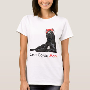 Camiseta Cane Corso Mom Bandana Mujeres Cane Corso Dog