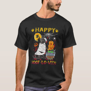 Camiseta Cane Corso Mummy Happy Woof Lo-Ween Halloween Pump