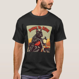 Camiseta Cane Corso Nacido Para Montar En Biker