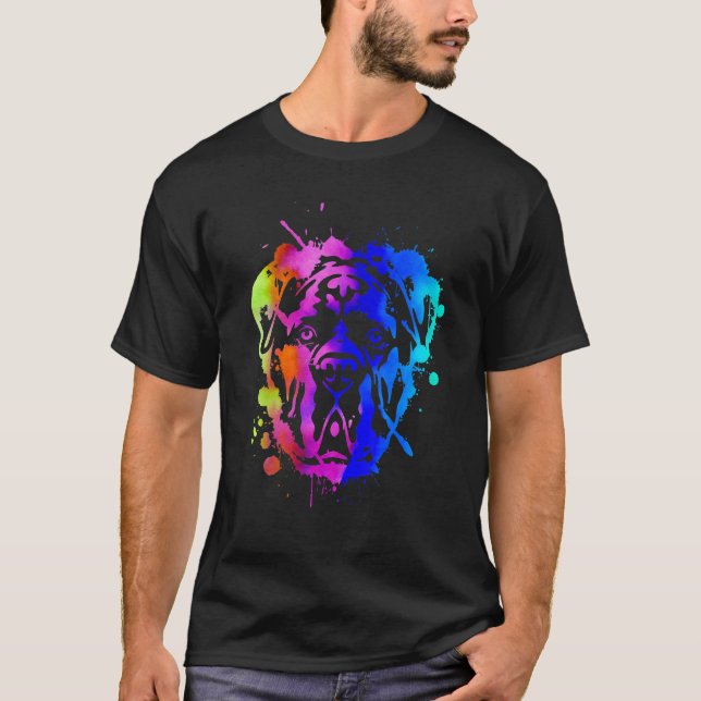 Camiseta Cane Corso perro italiano Cane Corso mascota (Anverso)