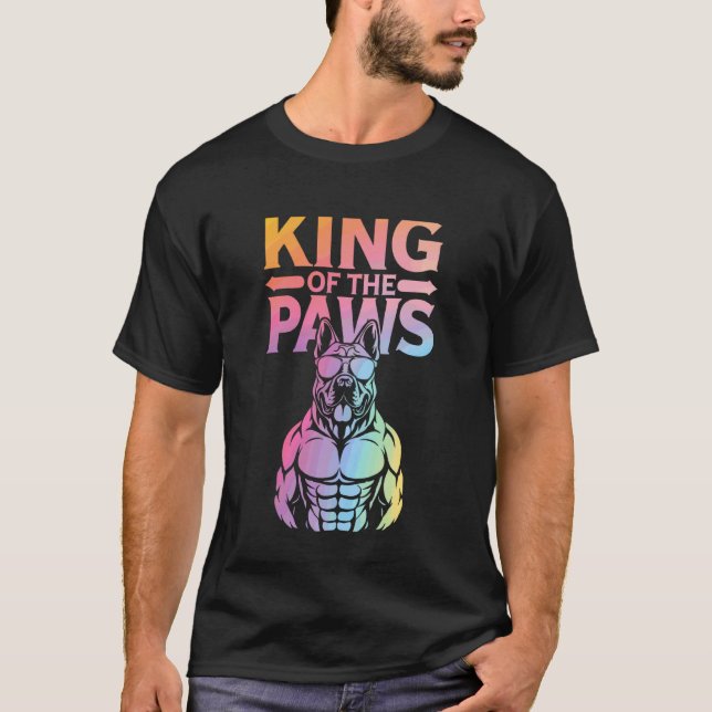 Camiseta Cane Corso Rey de las Patitas (Anverso)