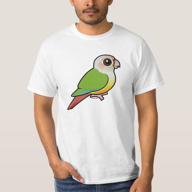 Camiseta Canela Conure Verde-cheeked de Birdorable (Anverso)