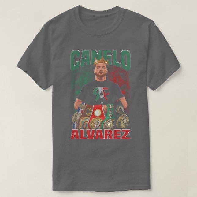 Camiseta Canelo Alvarez Boxing King (Diseño del anverso)