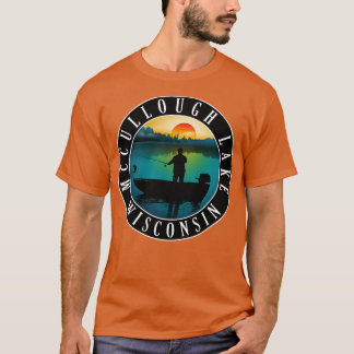 Camiseta Cañería en el lago McCullough Wisconsin