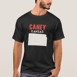 Camiseta Caney Kansas USA State America Travel Kansan