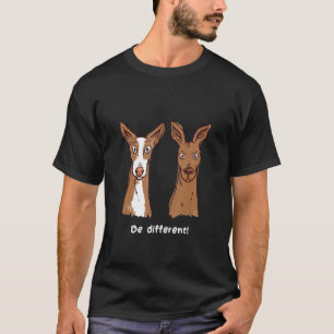 Camiseta Cangaroo Australia Dog Motif Podenco