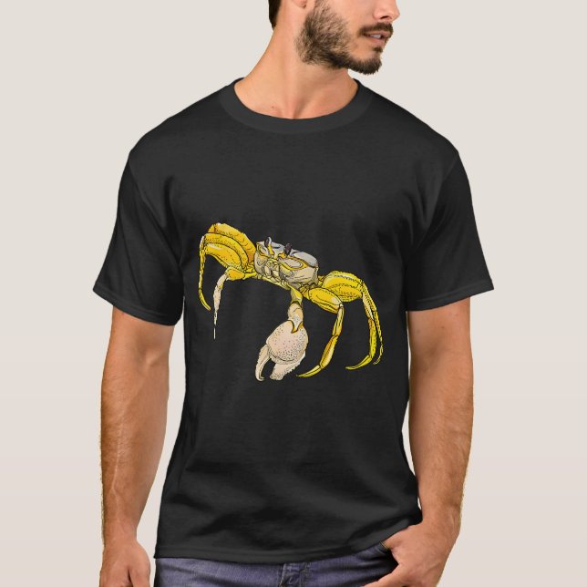 Camiseta Cangrejo amarillo grande (Anverso)