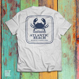 Camiseta Cangrejo Azul de Atlantic Beach North Carolina