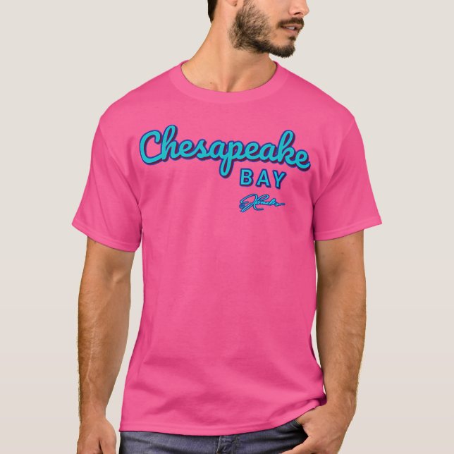 Camiseta Cangrejo azul de la bahía de Chesapeake de Jcombs  (Anverso)