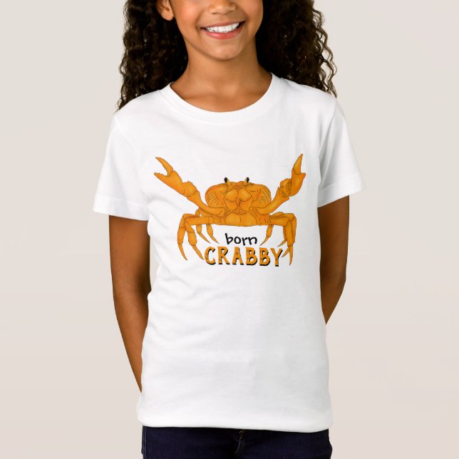 Camiseta Cangrejo, cangrejo naranja (Anverso)