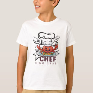 Camiseta Cangrejo, cangrejo rey del chef