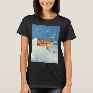 Camiseta Cangrejo Cool Para Mujeres Chicas Amantes De Comer