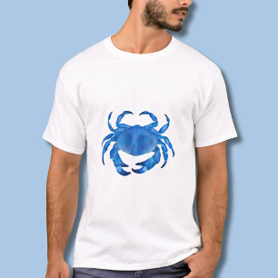 Camiseta Cangrejo costero azul