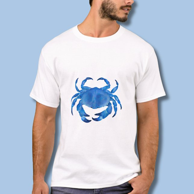 Camiseta Cangrejo costero azul (Blue crab t-shirt)