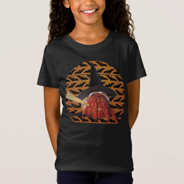 Camiseta Cangrejo de bruja Funny Halloween Hermit Crab Love (Anverso)