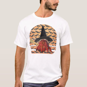 Camiseta Cangrejo de bruja Funny Halloween Hermit Crab Love