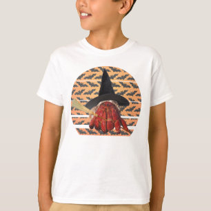 Camiseta Cangrejo de bruja Funny Halloween Hermit Crab Love