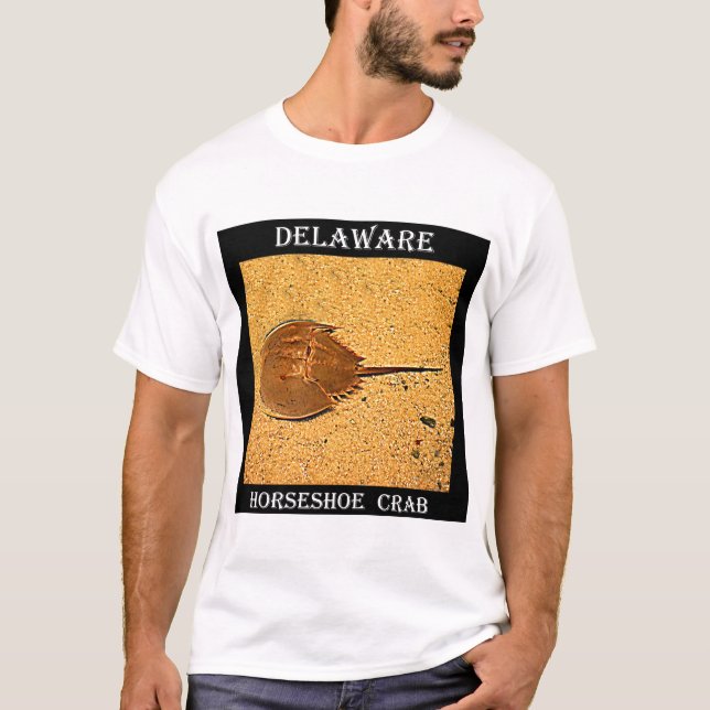 Camiseta Cangrejo de herradura de Delaware (Anverso)