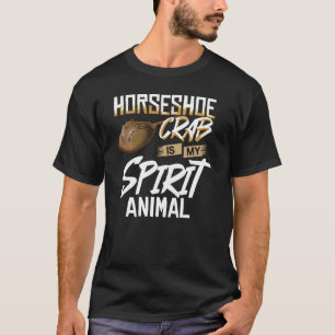 Camiseta Cangrejo de herradura Xiphosura Sangre Huevos Fósi