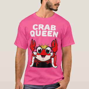 Camiseta Cangrejo de la reina del cangrejo con los Chicas d
