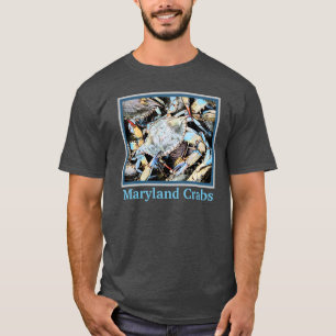 Camiseta Cangrejo de Maryland con sudadera de cangrejo o ca