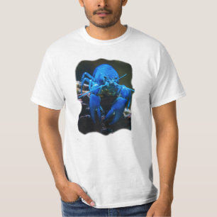 Camiseta Cangrejo de río azul eléctrico