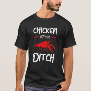 Camiseta Cangrejo de río Comida cajún Pollo del dique 1