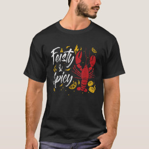 Camiseta Cangrejo de río picante y descarado divertido Herv