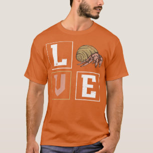 Camiseta Cangrejo ermitaño con regalo de amante animal