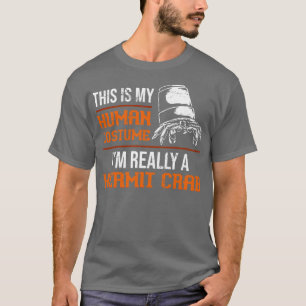 Camiseta Cangrejo ermitaño de animales de la pesca de altur