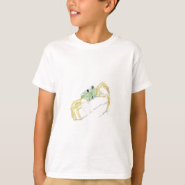 Camiseta Cangrejo fantasma de amarillo a verde claro
