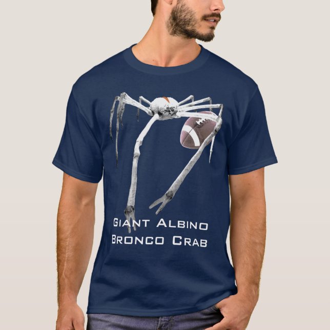 Camiseta Cangrejo gigante del caballo salvaje del albino (Anverso)