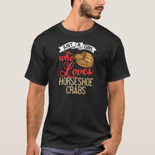 Camiseta Cangrejo herradura Xiphosura Sangre Huevos Fósil