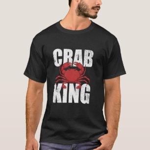 Camiseta Cangrejo King Seafood Carne Lover Crab Pesca Cra
