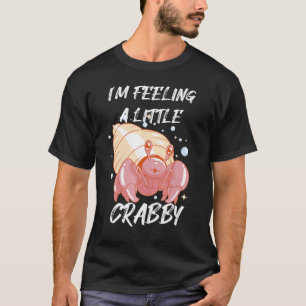 Camiseta Cangrejo lindo sintiendo animal cangrejo cangrejo