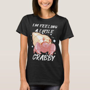 Camiseta Cangrejo lindo sintiendo animal cangrejo cangrejo