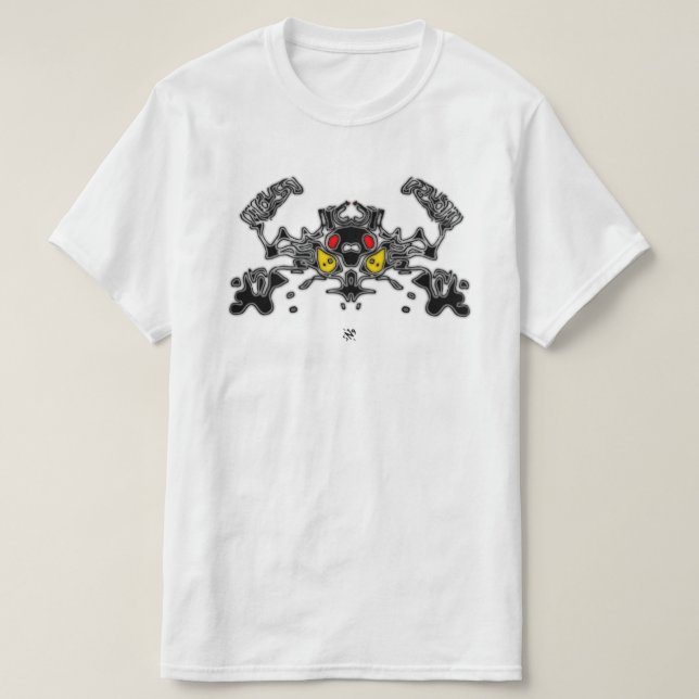 Camiseta Cangrejo malo 2 (Diseño del anverso)