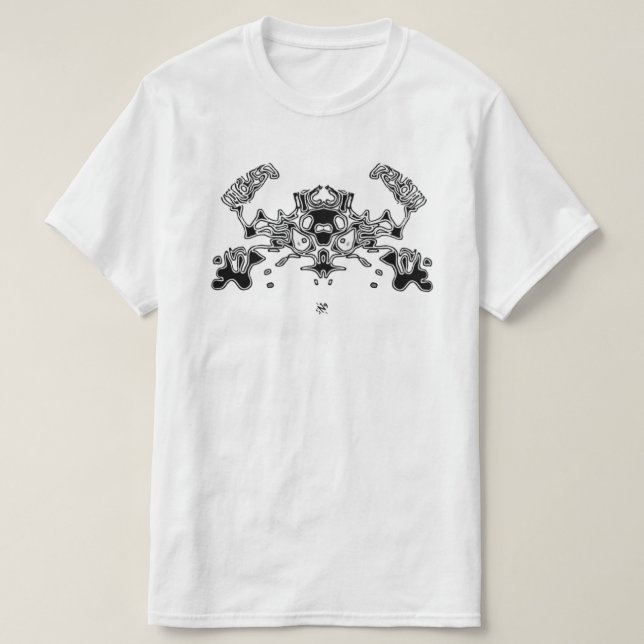 Camiseta Cangrejo malo 3 (Diseño del anverso)