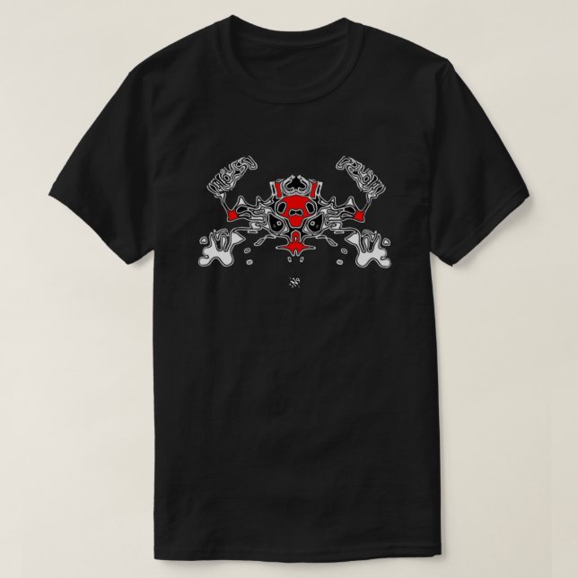 Camiseta Cangrejo malvado 7 (Diseño del anverso)