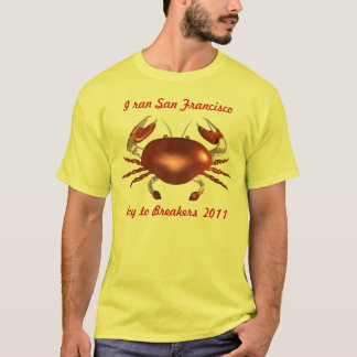Camiseta Cangrejo personalizado de San Francisco Bay por