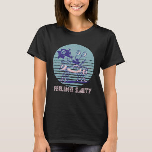 Camiseta Cangrejo pirata sintiendo cangrejo gambas salado r