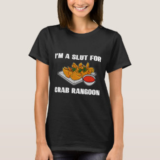 Camiseta Cangrejo Rangoon Comida asiática china gusta de de