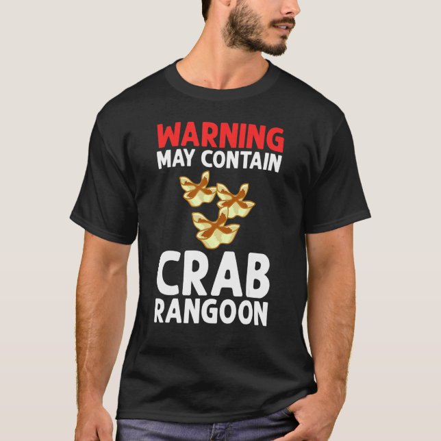 Camiseta Cangrejo Rangún Crema Queso Wontons Salsa Salsa Ch (Anverso)