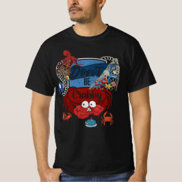 Camiseta Cangrejo submarino vida marina