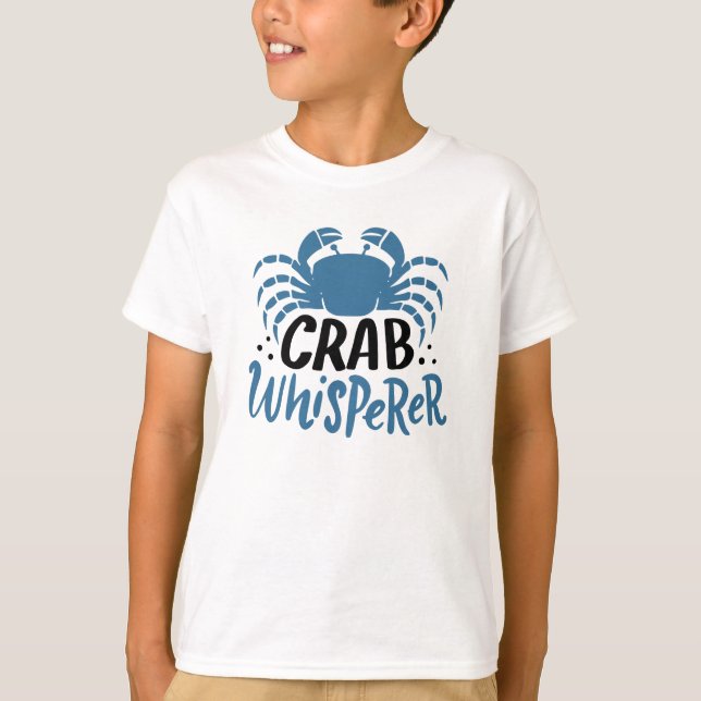 Camiseta Cangrejo - Susurrador de Cangrejos (Anverso)